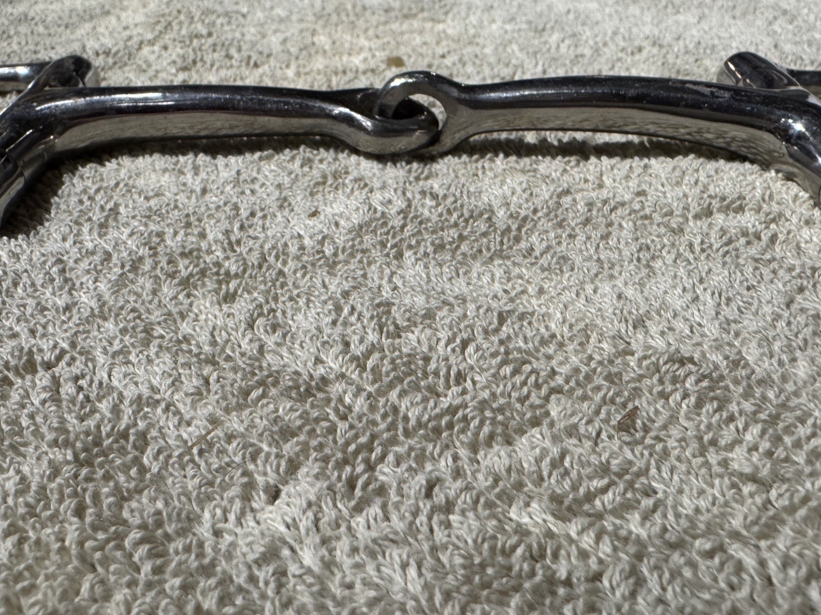 Korsteel Stainless Steel Jointed D-Ring Snaffle