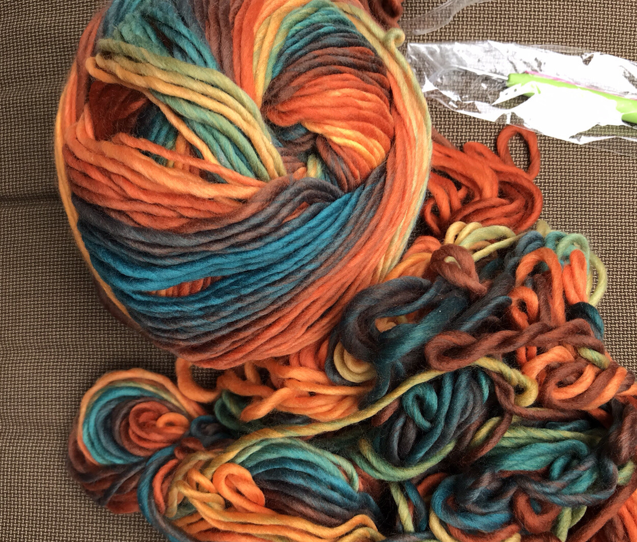 Yarn With Crochet Hook