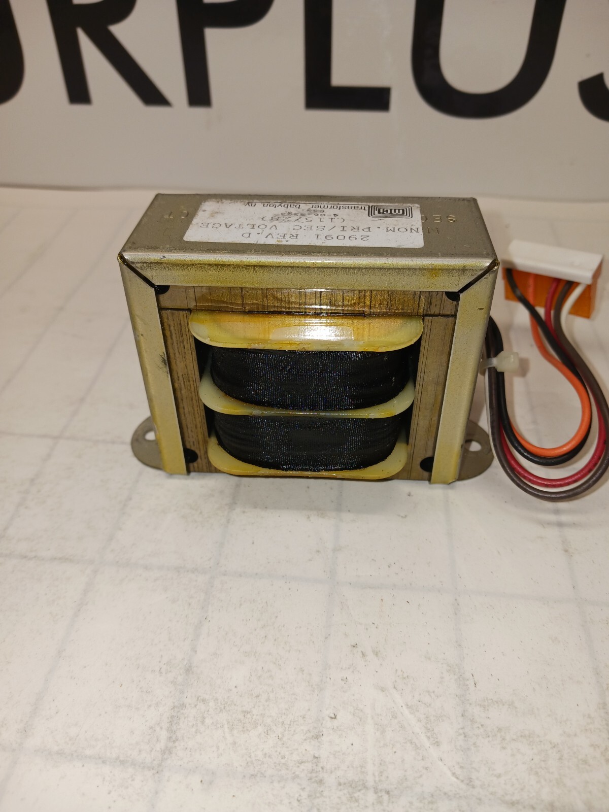 MCI TRANSFORMER 29091 REV D TRANSFORMER