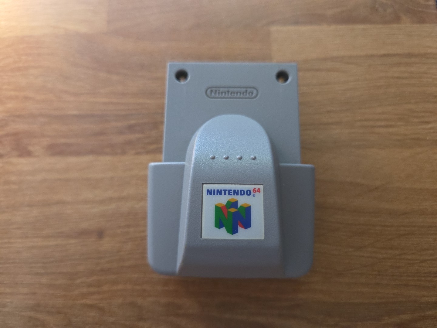 Nintendo 64 Rumble Pak - Gray (NUS-013) Tested and Works N64