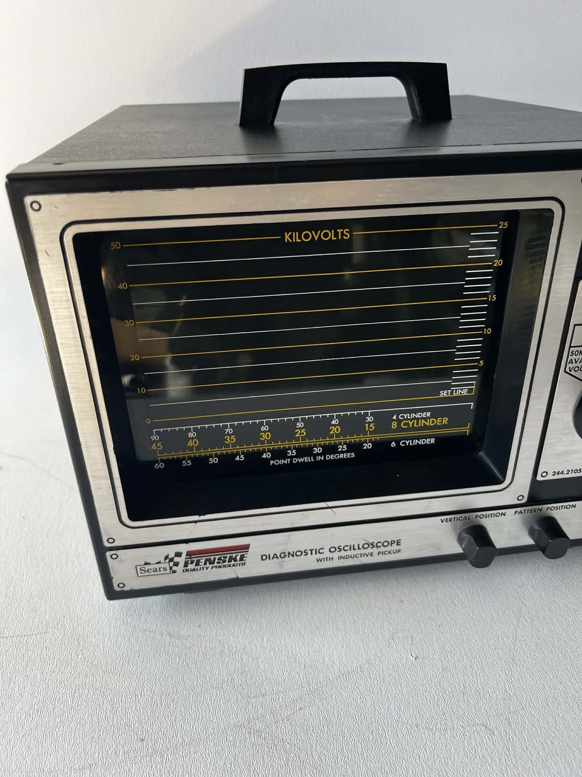 Sears 244.21055 Diagnostic Oscilloscope (NO POWER CABLE)
