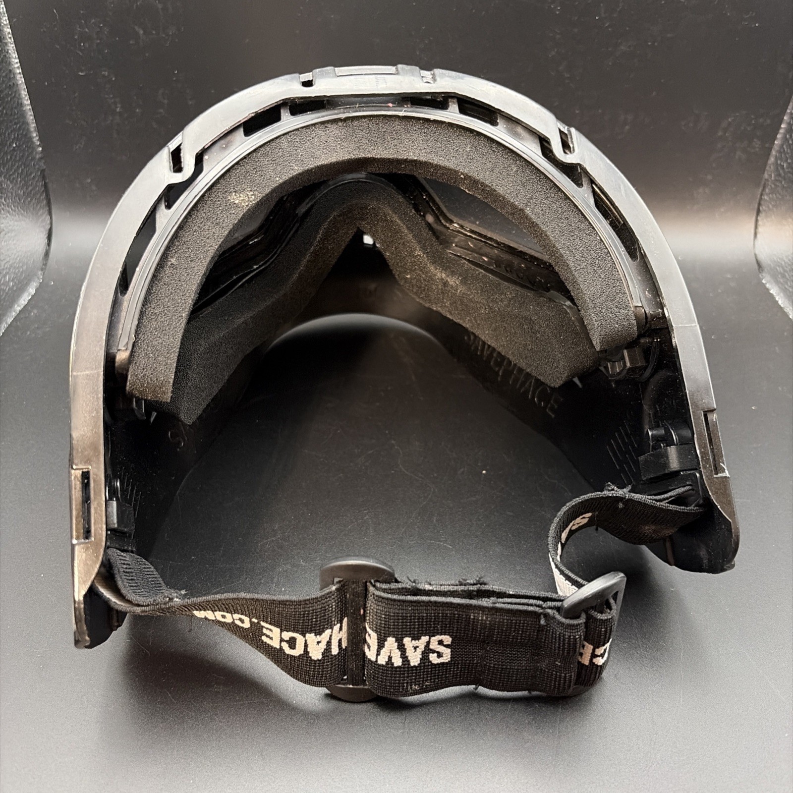 Save Phace Paintball Mask Black/white/yellow Plus Paintballs