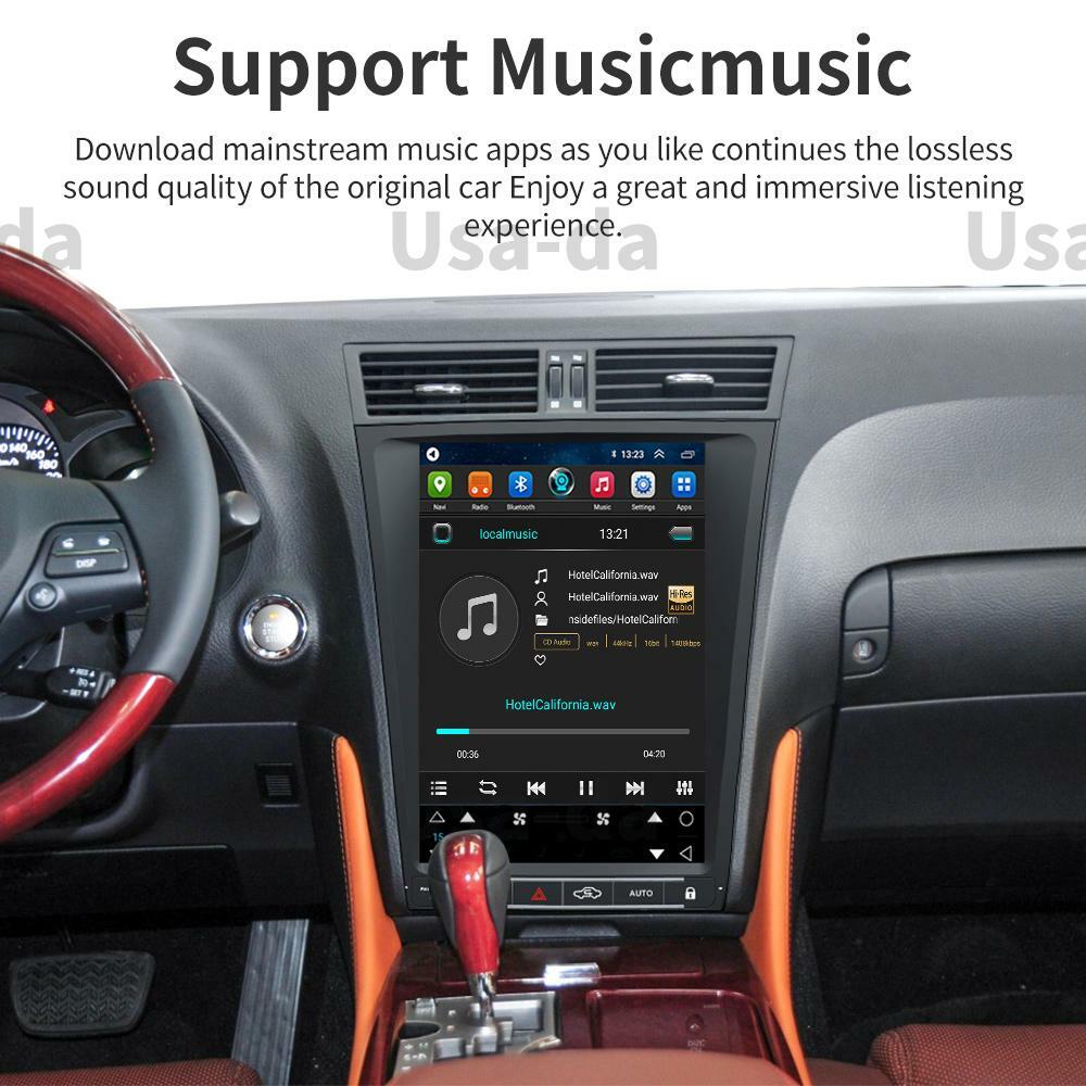 For Lexus GS300 GS330 12.1" Touch Screen Car GPS Navigation Radio Stereo CARPLAY