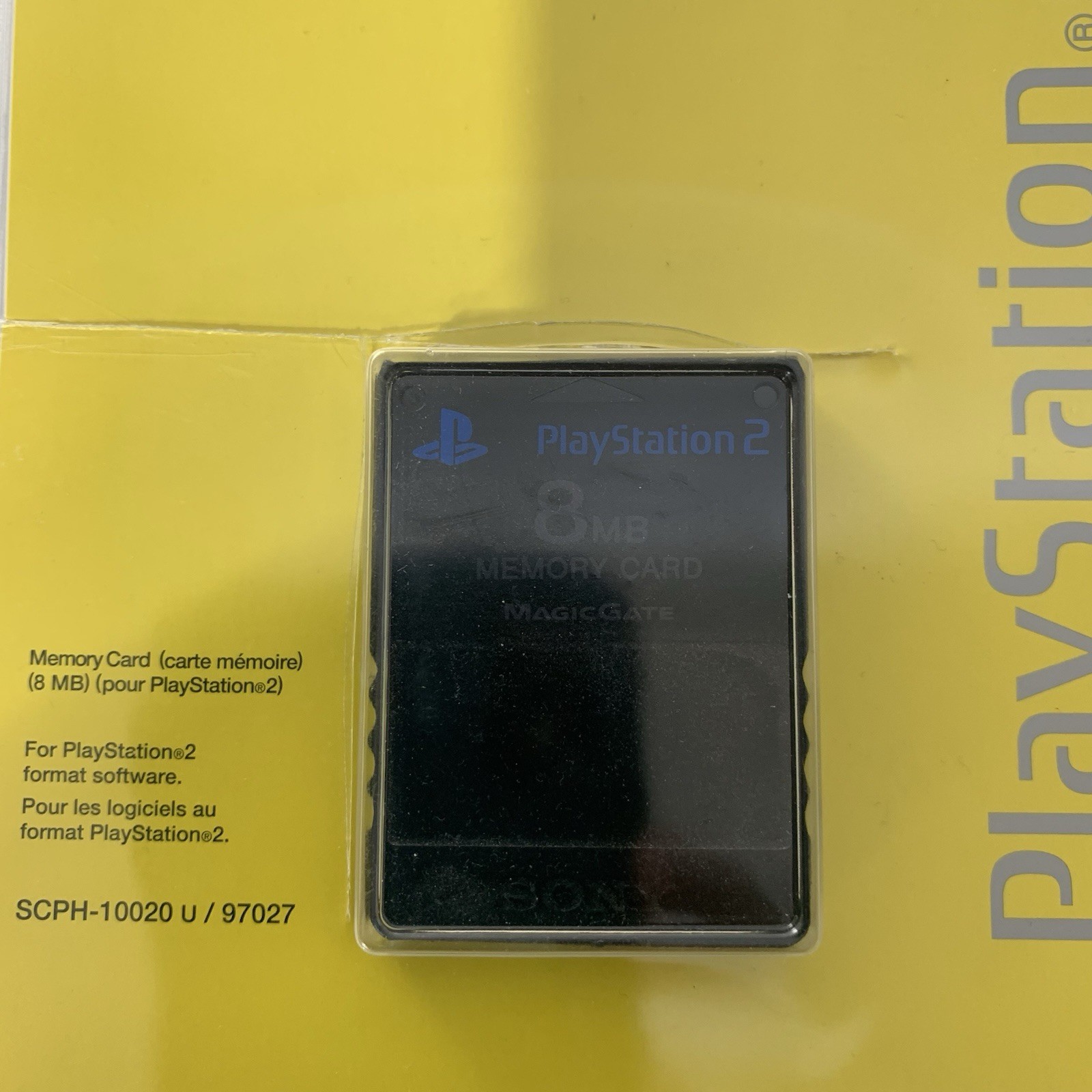 Sony Playstation 2 PS2 Official OEM MagicGate 8mb Memory Card Genuine