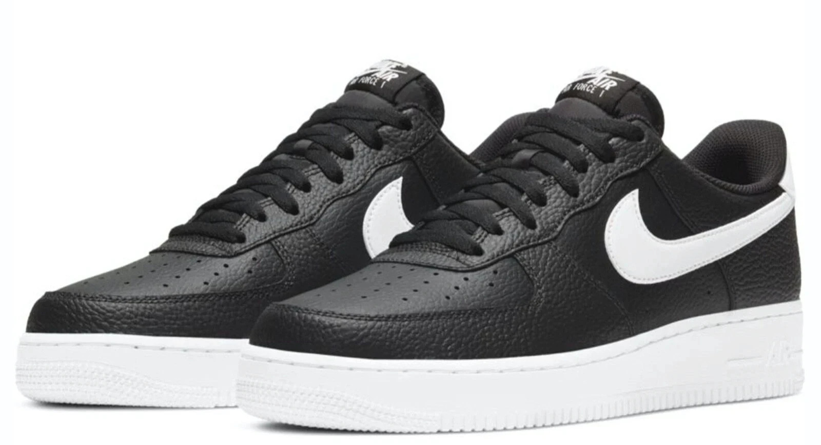 Nike Air Force 1 '07 Men's Shoes Black White CT2302 002