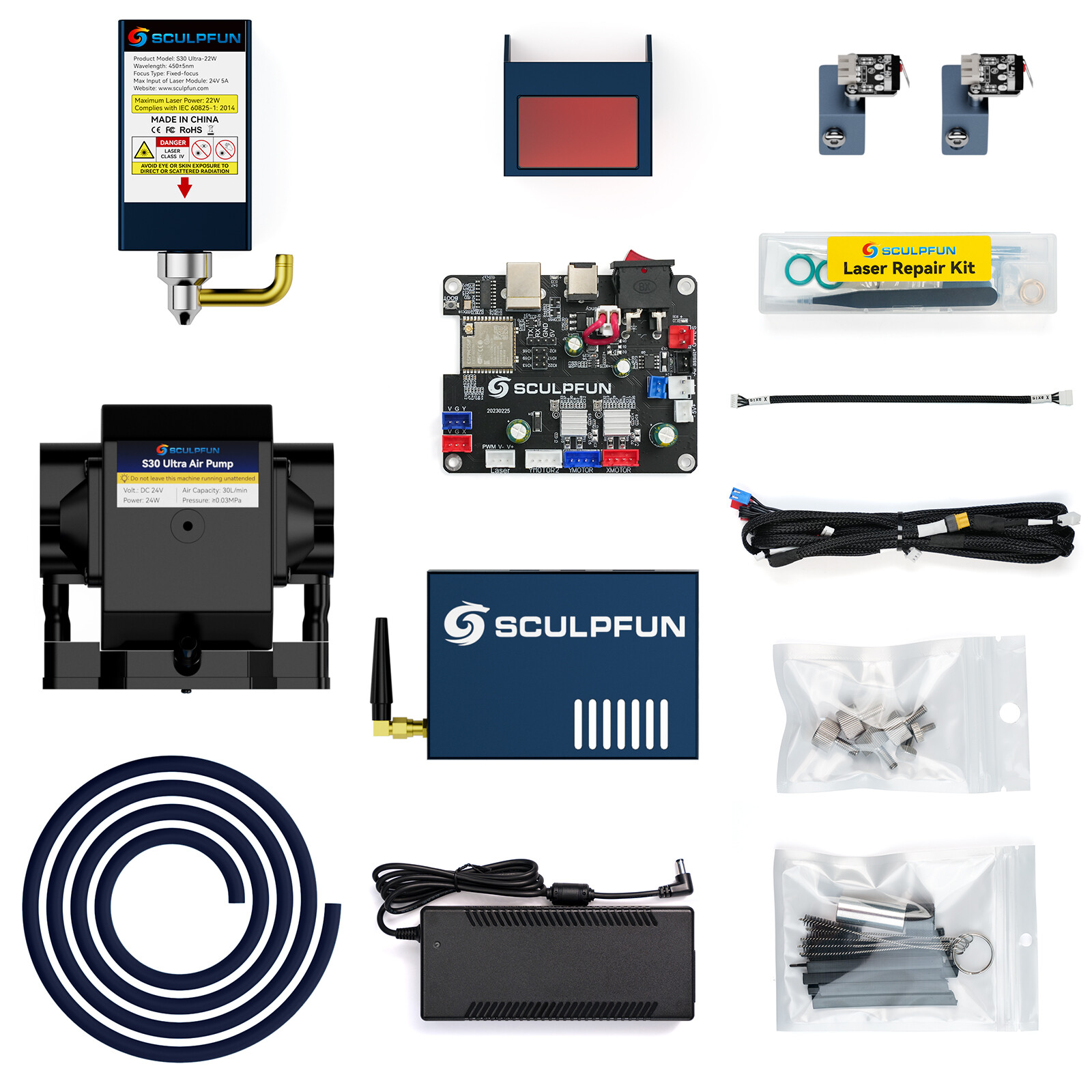 SCULPFUN 33W  Module Kit with 32-bit Motherboard High- K7C6