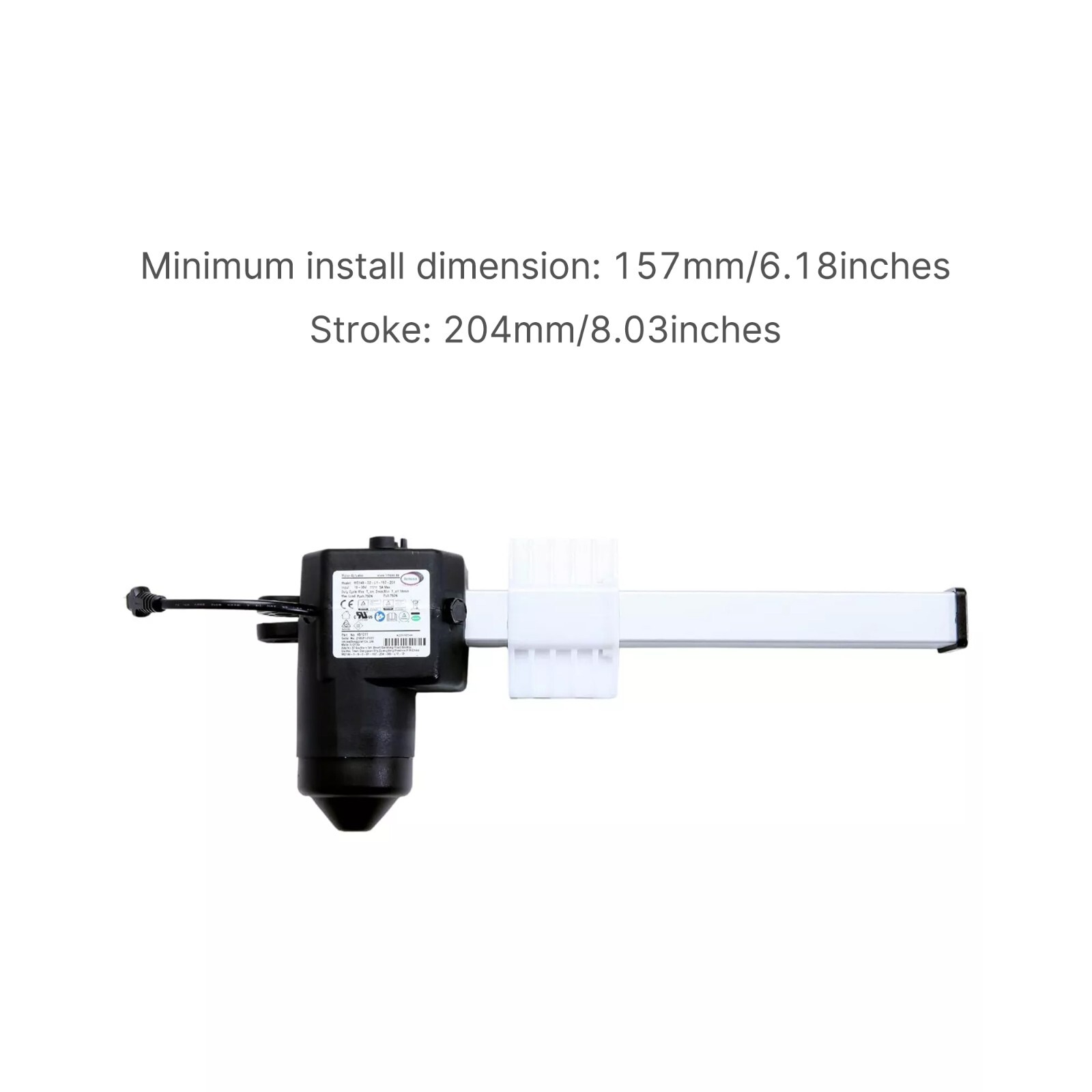 Limoss 451011 Motor Model  MD140-02-L1-157-204 Actuator for Recliner Lift Chairs