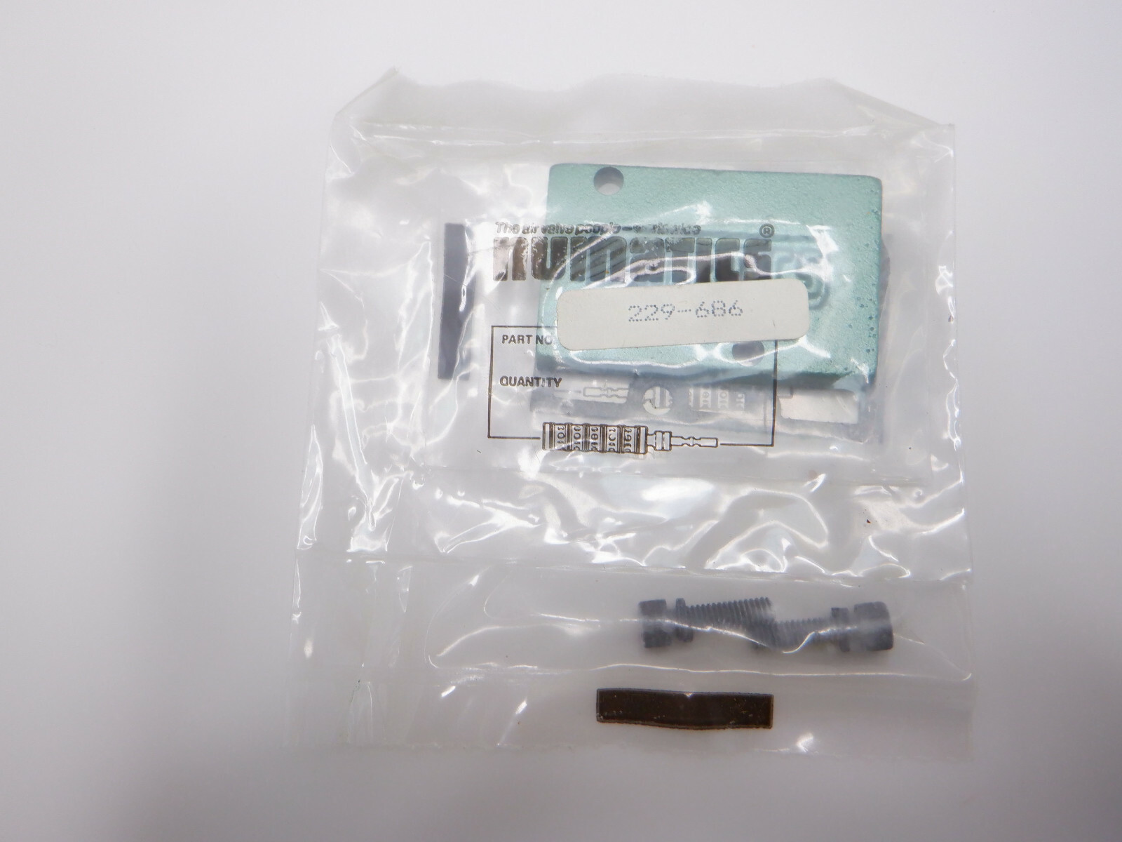 Numatics 229-686 Blank Plate Kit