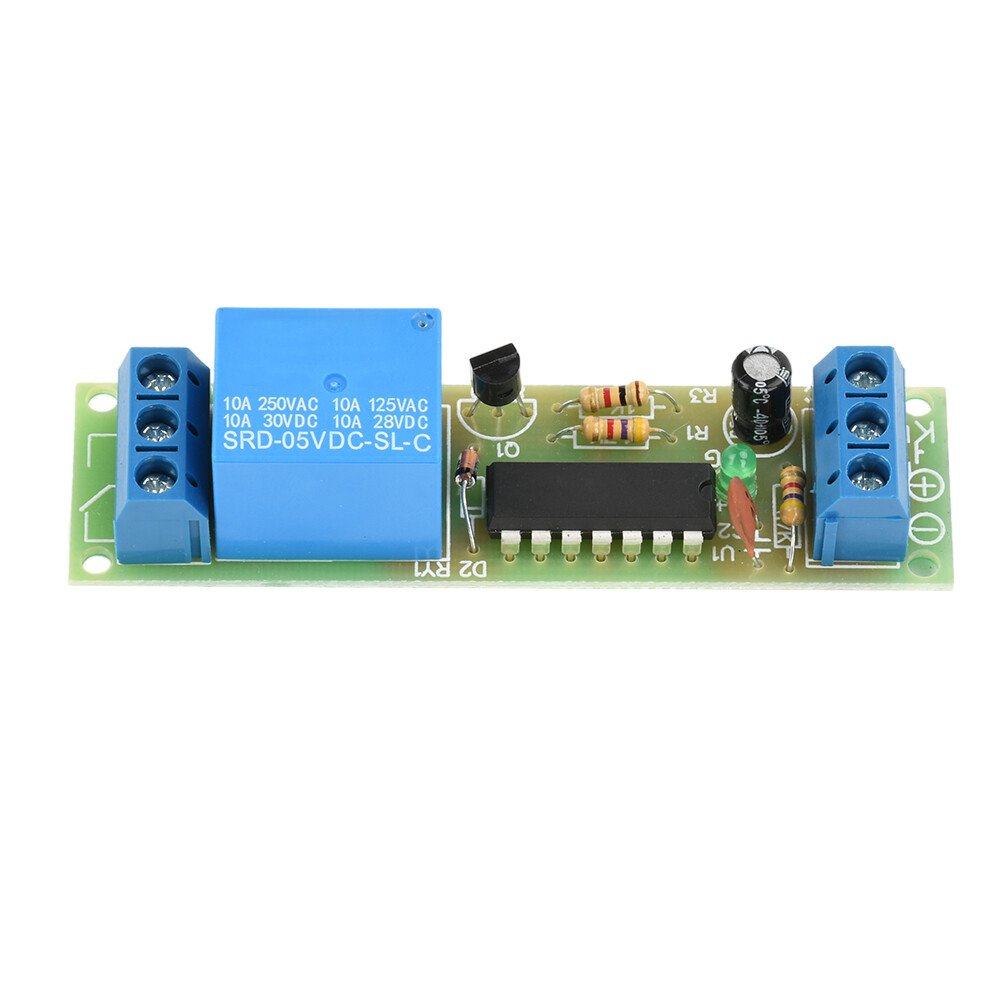 DC5V 1 Way Bistable Single Key Switch Relay Module High Level Self-Locking Relay