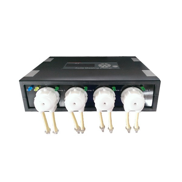Latest Version Jebao DP-4 4 Channel Auto Dosing Pump for Saltwater Reef Aquarium