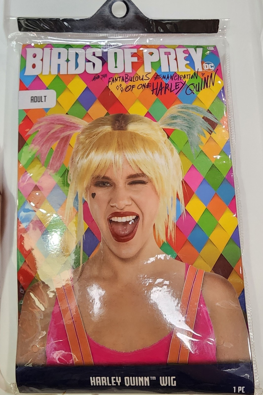 Birds of Prey & The Fantabulous Emancipation of One Harley Quinn Blonde Pink Wig