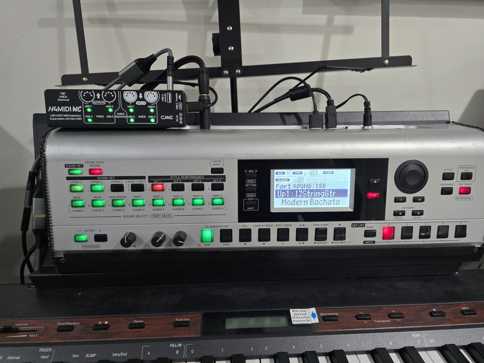 Arranger Module Korg I3 2020 Synthesizer Module With H4MIDI Mapper