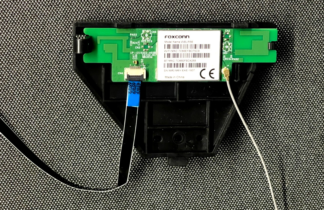 Sony KD-55X75K  KD-65X75K Wireless LAN BlueTooth Module With Cables WBUR56