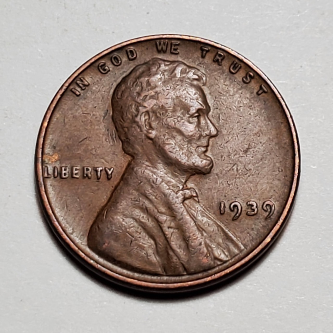 1939 P LINCOLN WHEAT PENNY #C10541