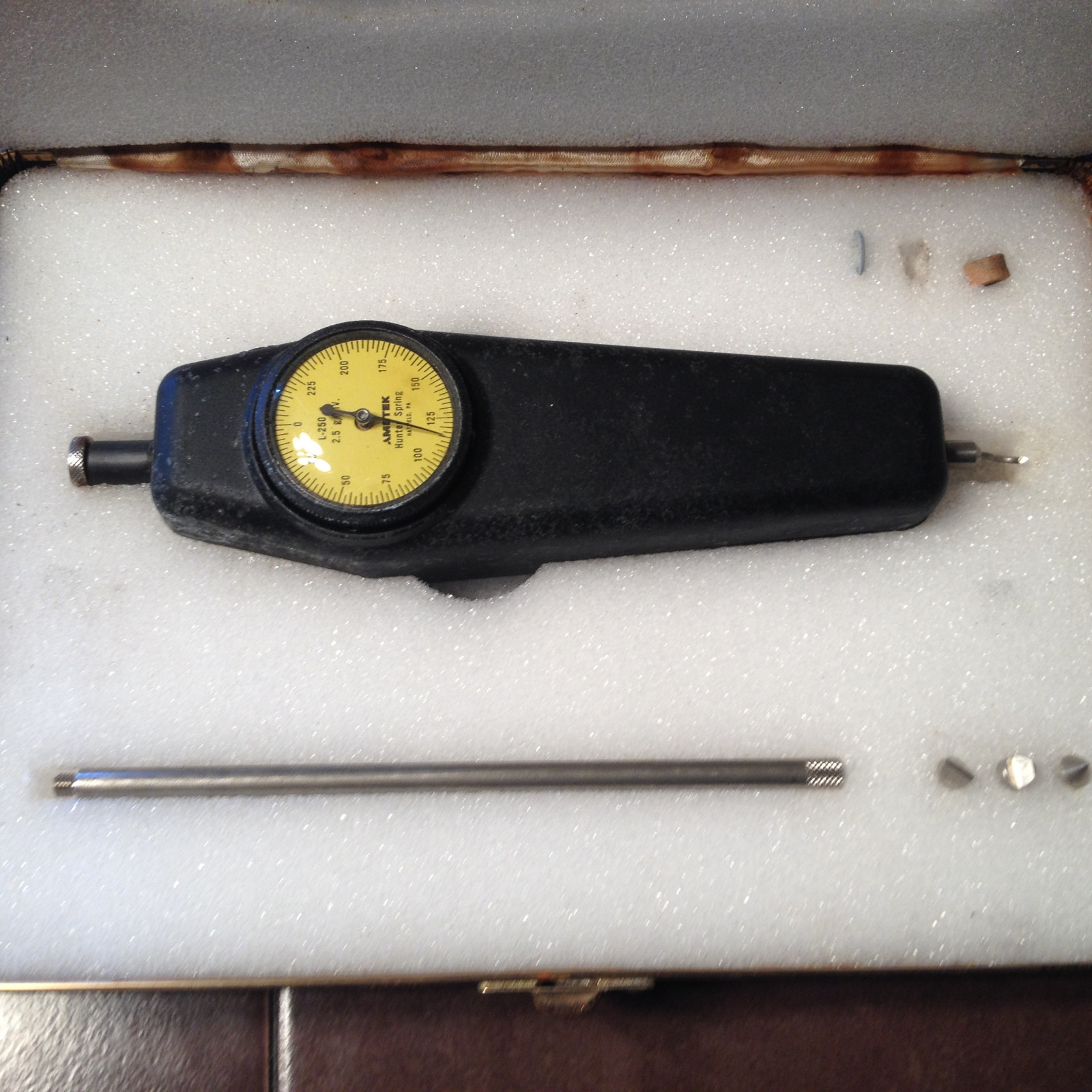 Ametek Hunter Spring Force Series L Gauge