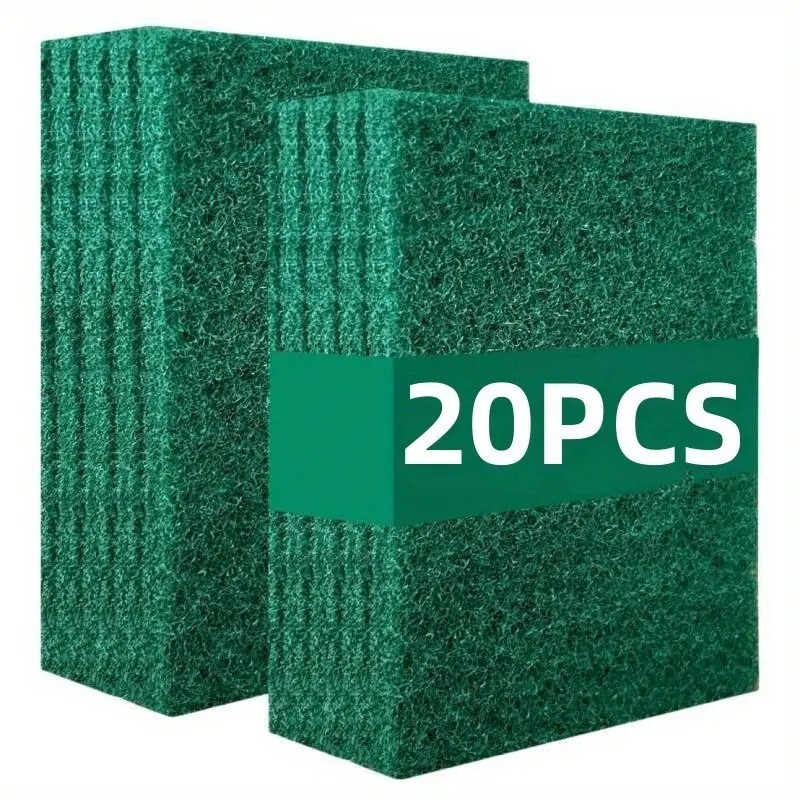 20 Pack Heavy Duty Scouring/Cleaning Pads for Home & Kitchen & More!