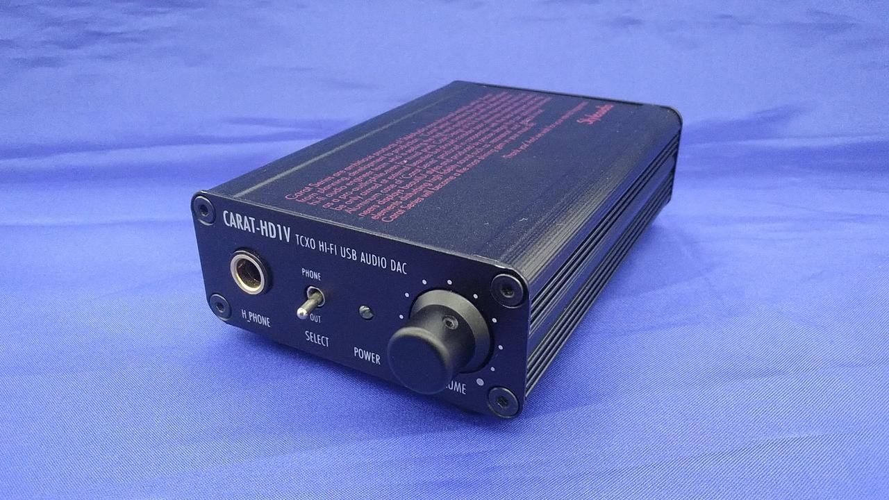 Style Audio CARAT-HD1V Headphone Amplifier Good Condition from Japan