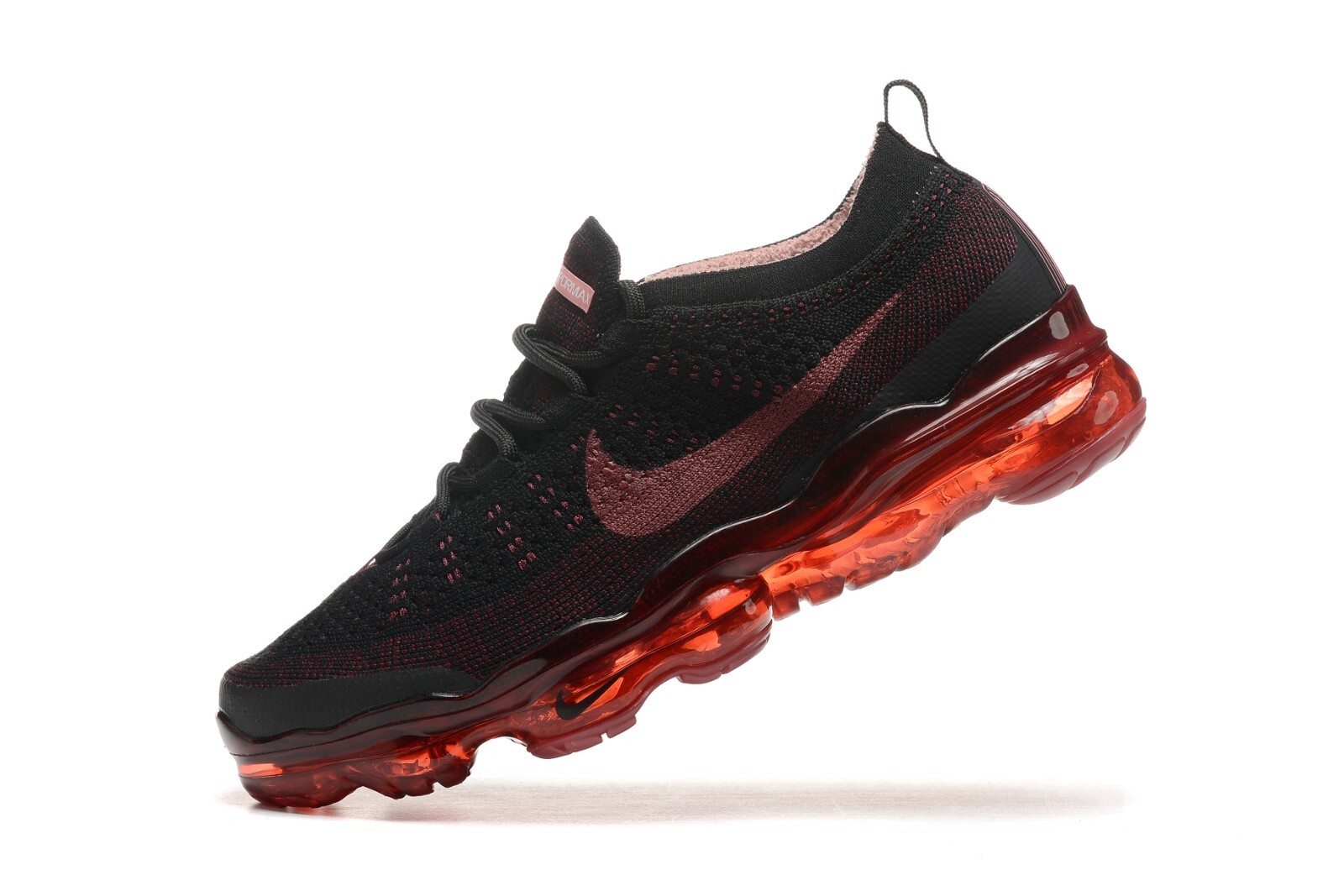 New Nike Air VaporMax 2023 Black and Red Men's Cushioned Sports Shoes