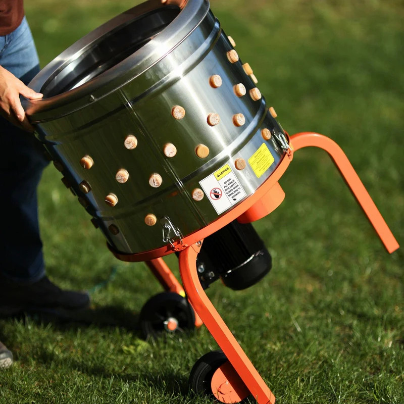 SuperHandy Chicken Plucker 1HP 120VAC