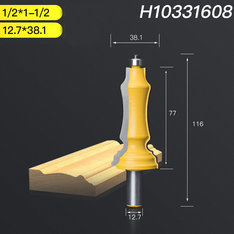 Door & Window Casing Router Bit - 1/2" Shank Dia Line knife Woodworking Cutter