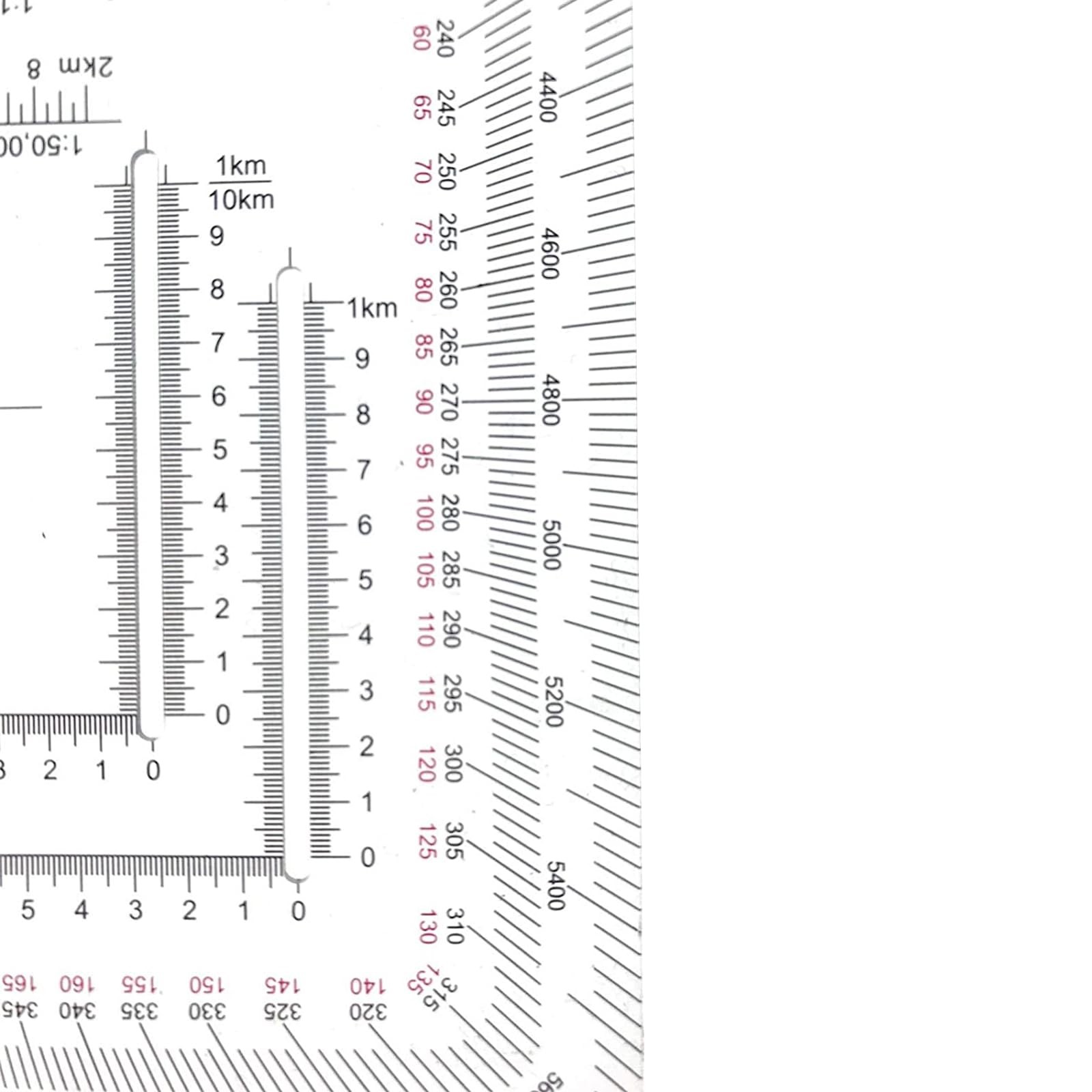 Upgraded Style MGRS/UTM Coordinate Grids Reader, and Protractors Coordinate S...