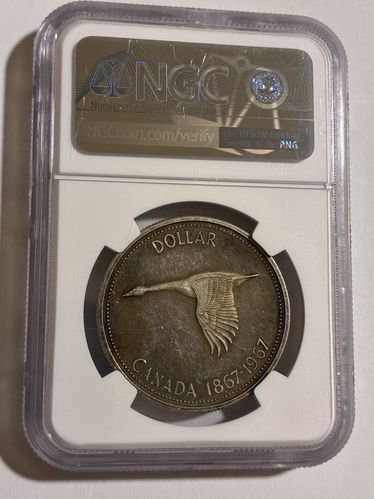 1967 Canada Dollar NGC MS62—Great Coin!