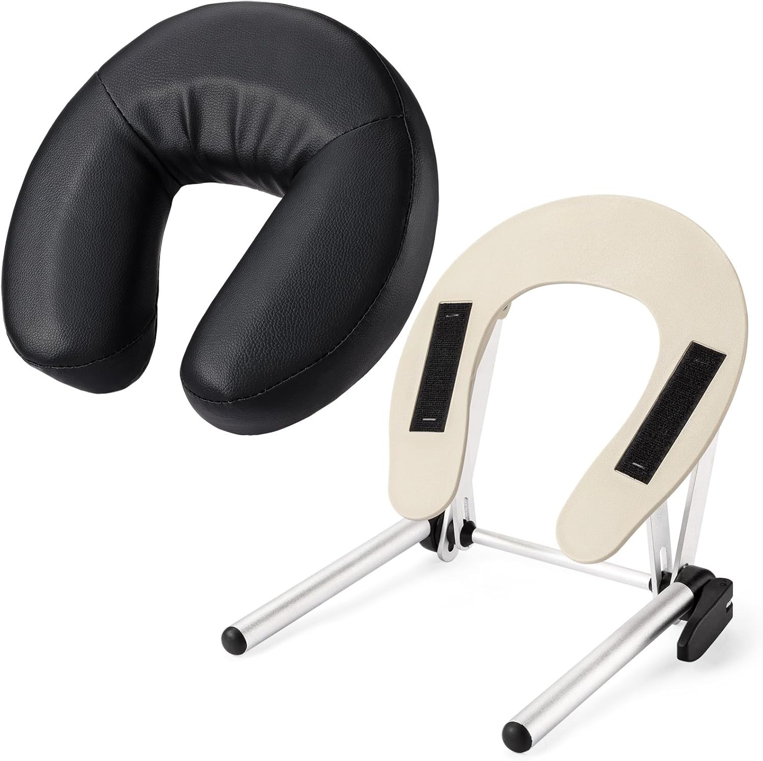 Adjustable Massage Table Face Cradle & Pillow, SPA Massage Table/Bed/Chair He...