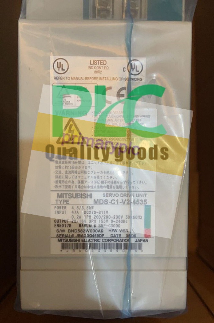 1PCS USED MITSUBISHI MDS-C1-V2-4535 SERVO DRIVE UNIT  Fast delivery