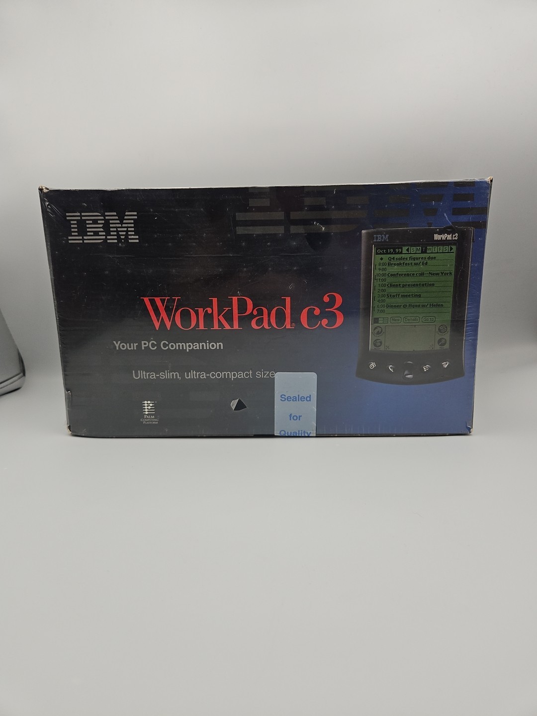 Vintage PC IBM WorkPad C3 Model 8602-40U New Sealed Retro PC Handheld