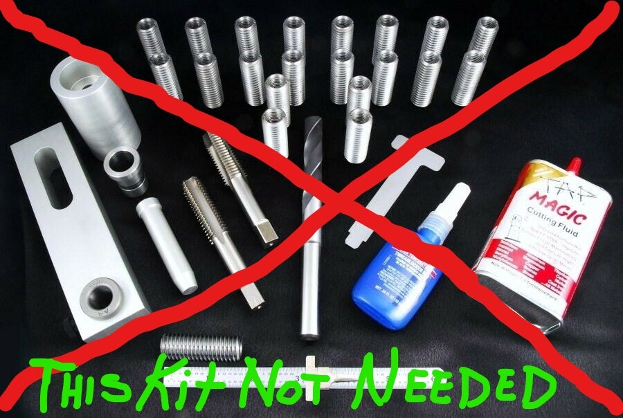 2000-2006 TOYOTA 2.4/2.0 1AZFE and 2AZ-FE HEAD BOLT SET, AVOID DOING TIMESERT