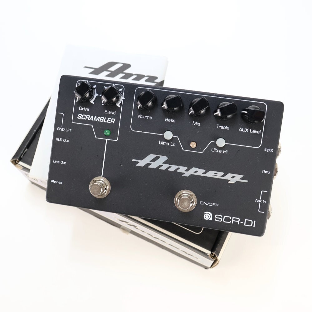 Ampeg SCR-DI Bass Preamp DI Scrambler Overdrive Preamplifier #0005