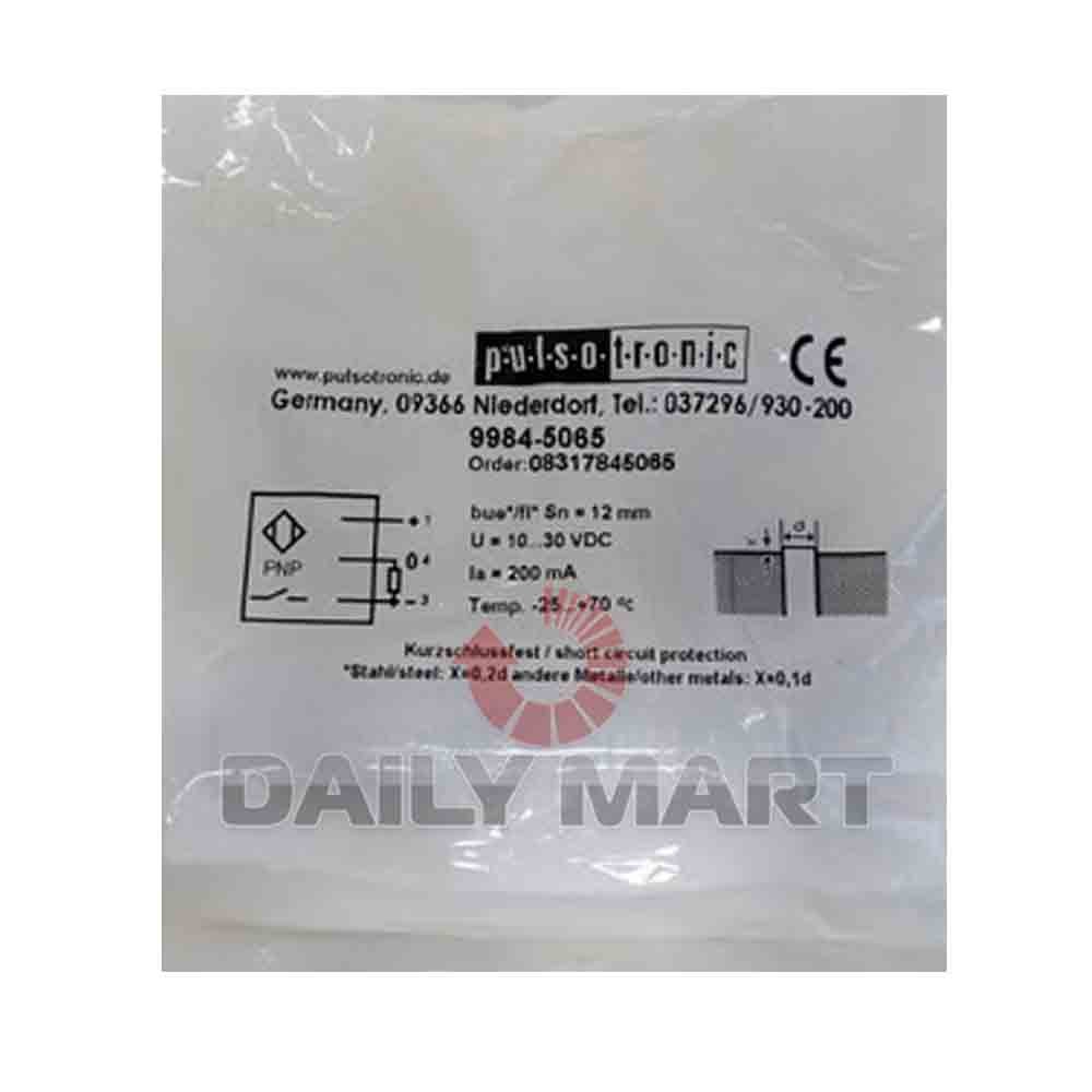 New In Box PULSOTRONIC 9984-5065 Proximity Switch