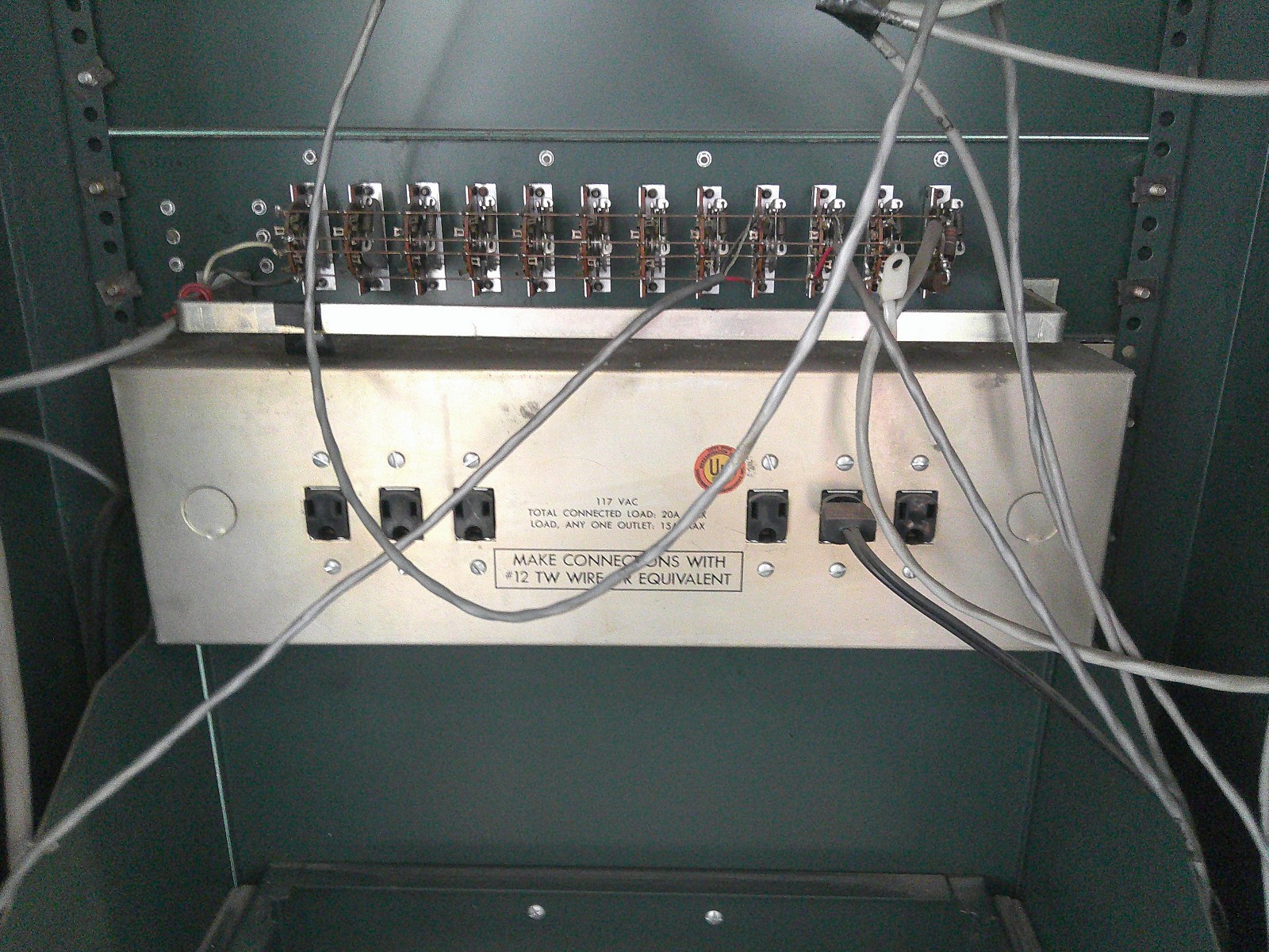 Altec Mixer and Amplifier Cabinet For Parts