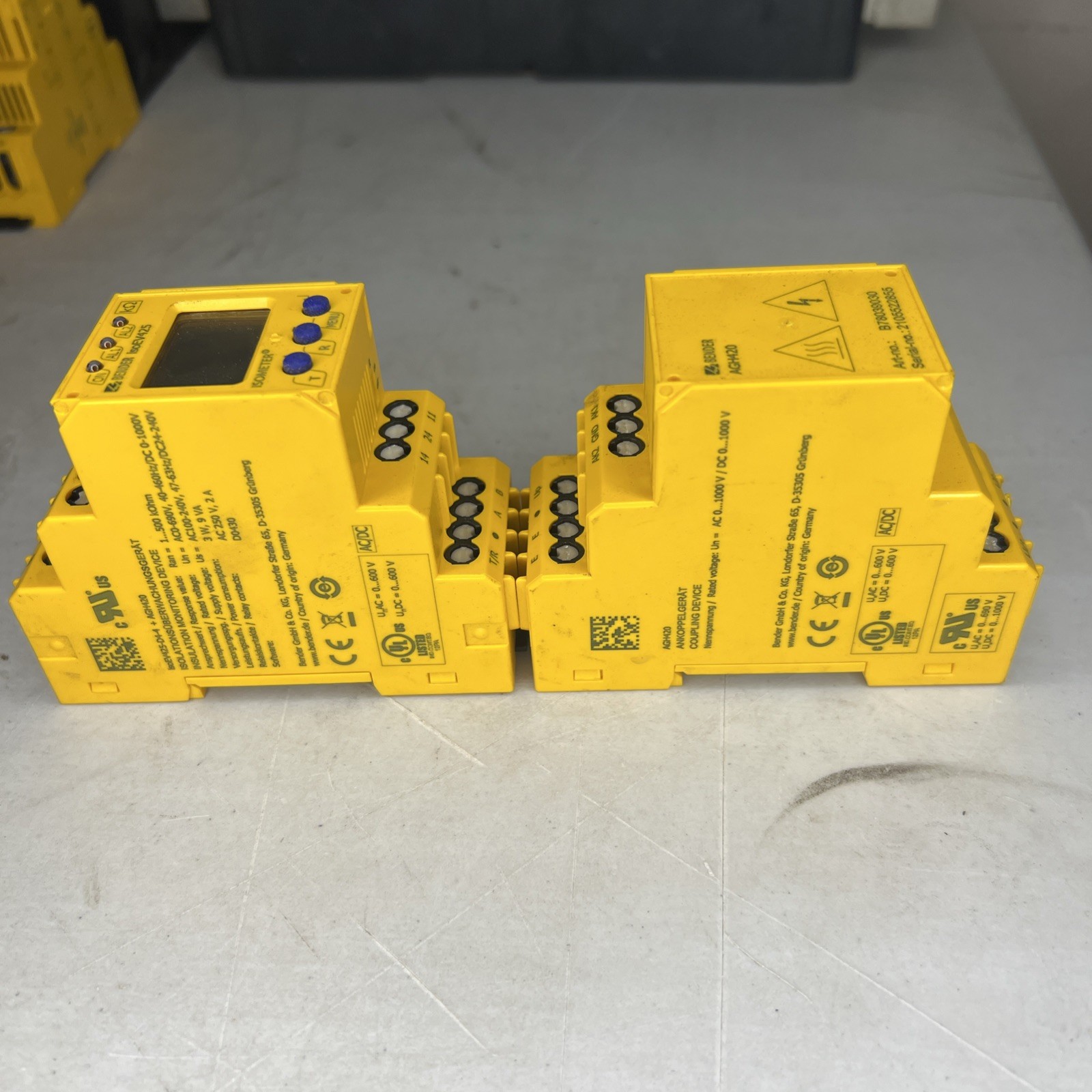 Bender ISOEV425-D4-4 Isometer With Coupling Device AGH420