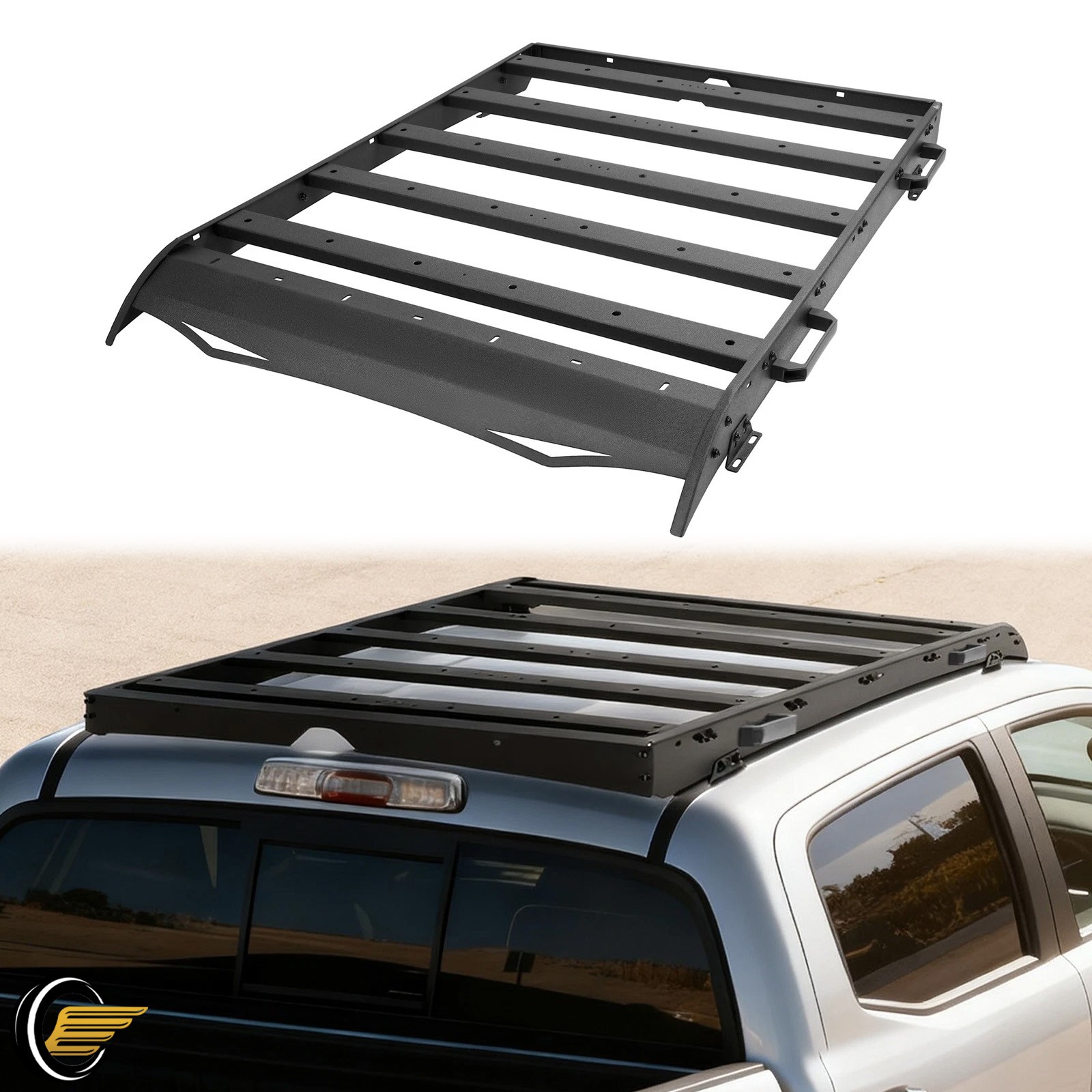 Steel Cargo Carrier Top Roof Rack For Toyota Tacoma SR5 Extended Cab 2005-2023
