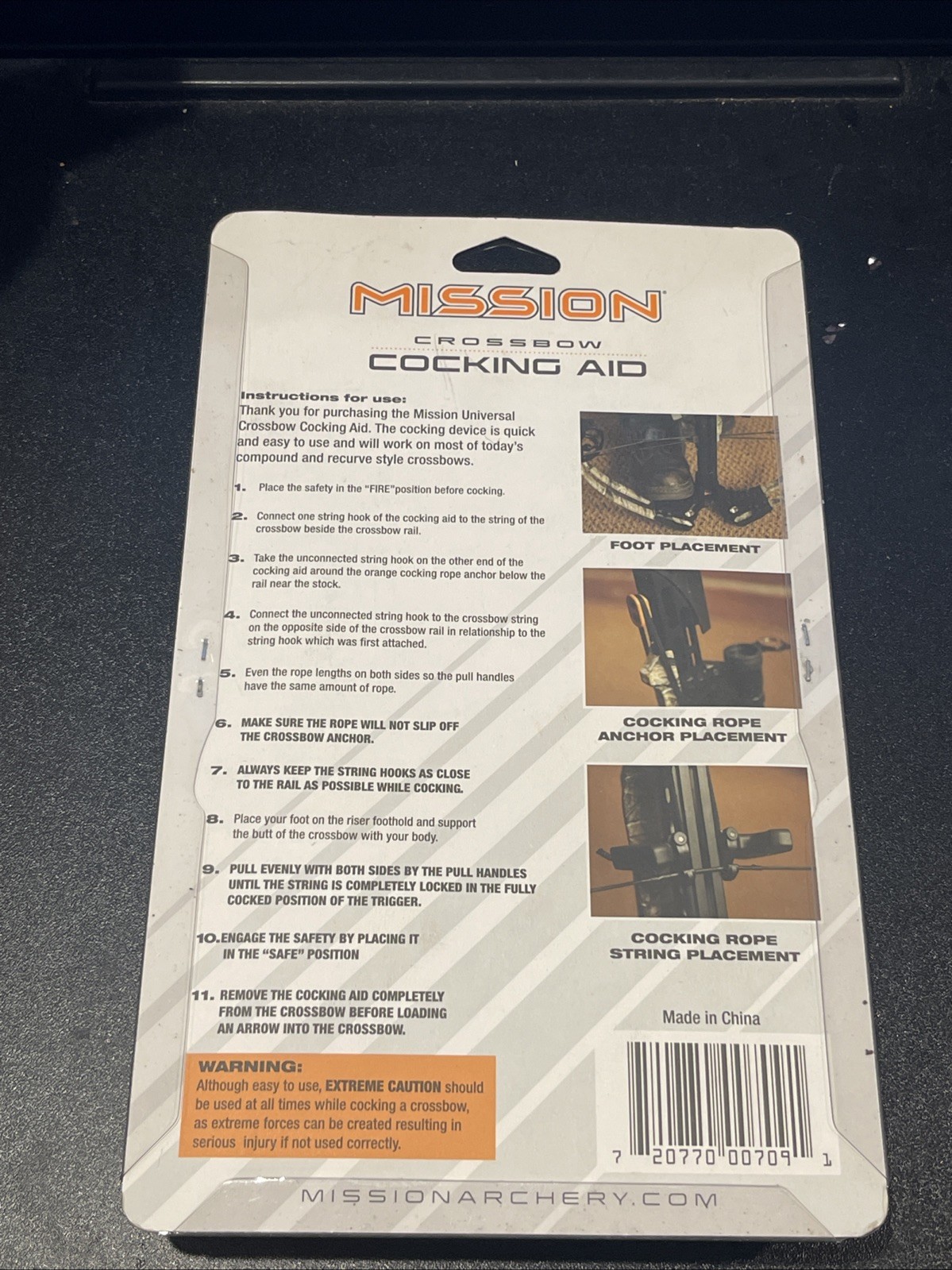 Mission Archery Cocking Aid for Crossbows NEW