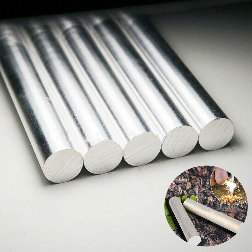 99.99％ Mg Magnesium Metal Rod Bar 16mm x 9cm for Light a Fire Outdoor Survival