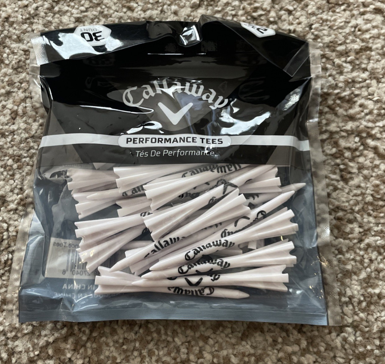 Callaway Performance Golf Tees 30 Count Pack 2 3/4"