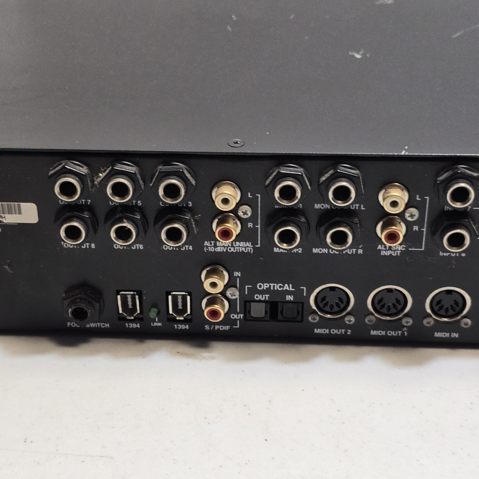 Digidesign Digi 002 Rack Firewire Audio Midi Digital Recording Interface