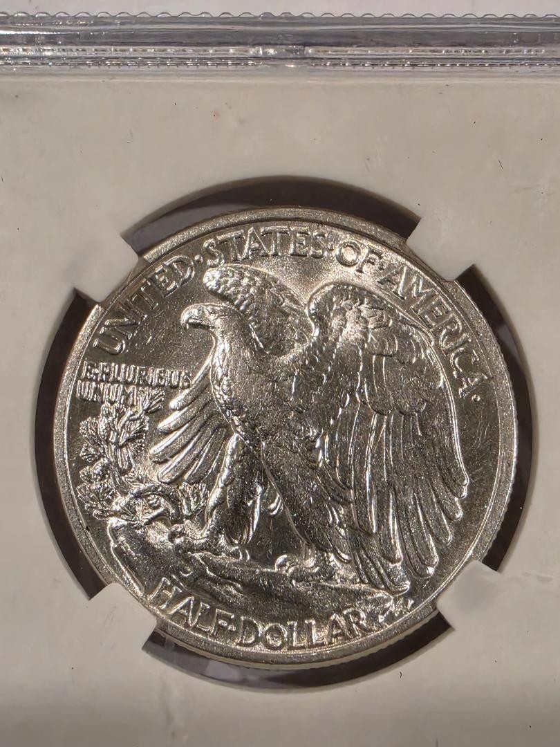 1941 Walking Liberty Half Dollar MS66
