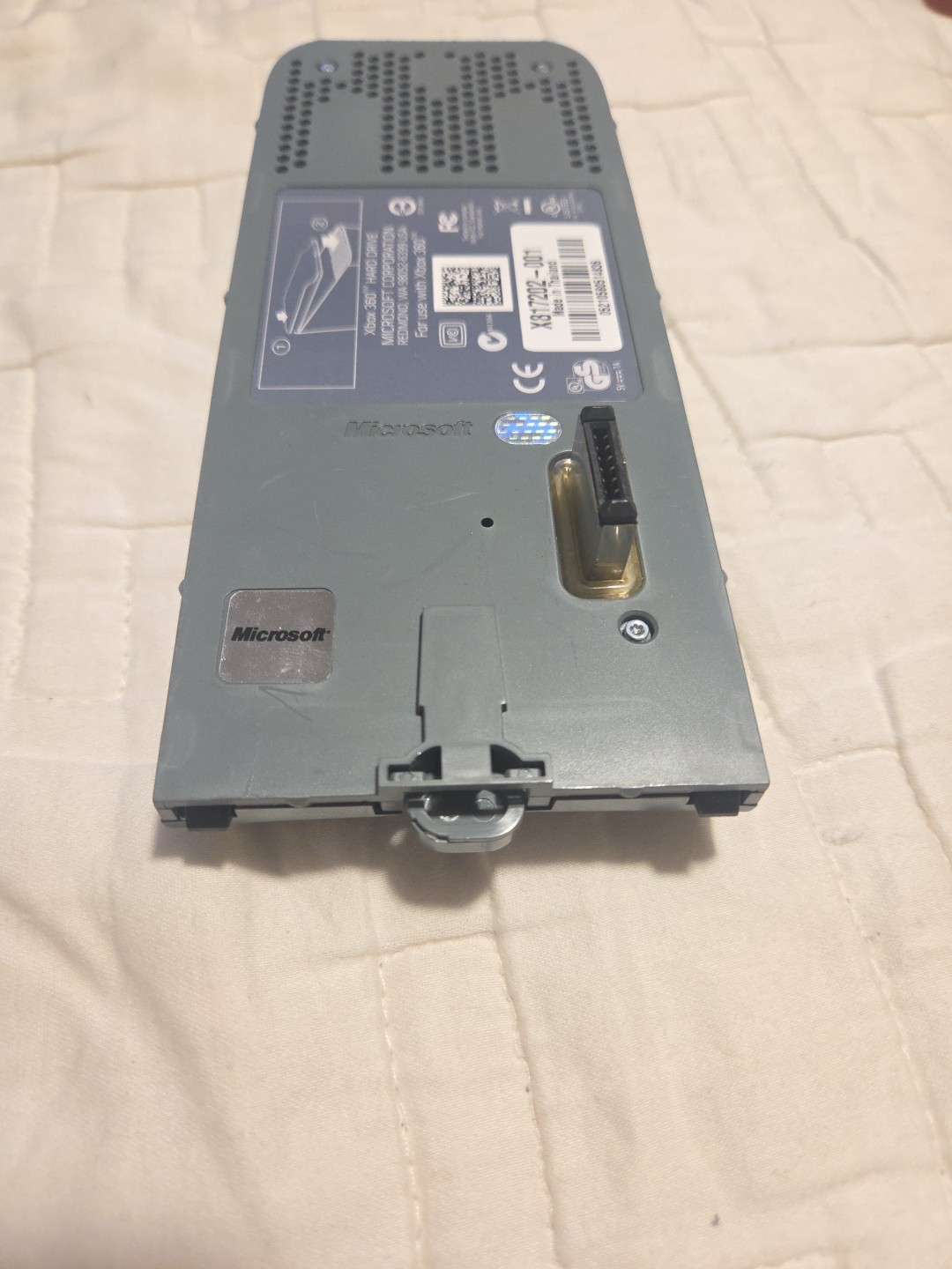OEM Microsoft Xbox 360 Hard Drive HDD 60GB External Storage- Untested