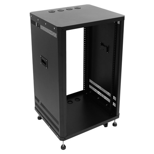DJ Mixer Stand Rolling Network Cabinet Floorstanding Mixer Stand Audio Rack