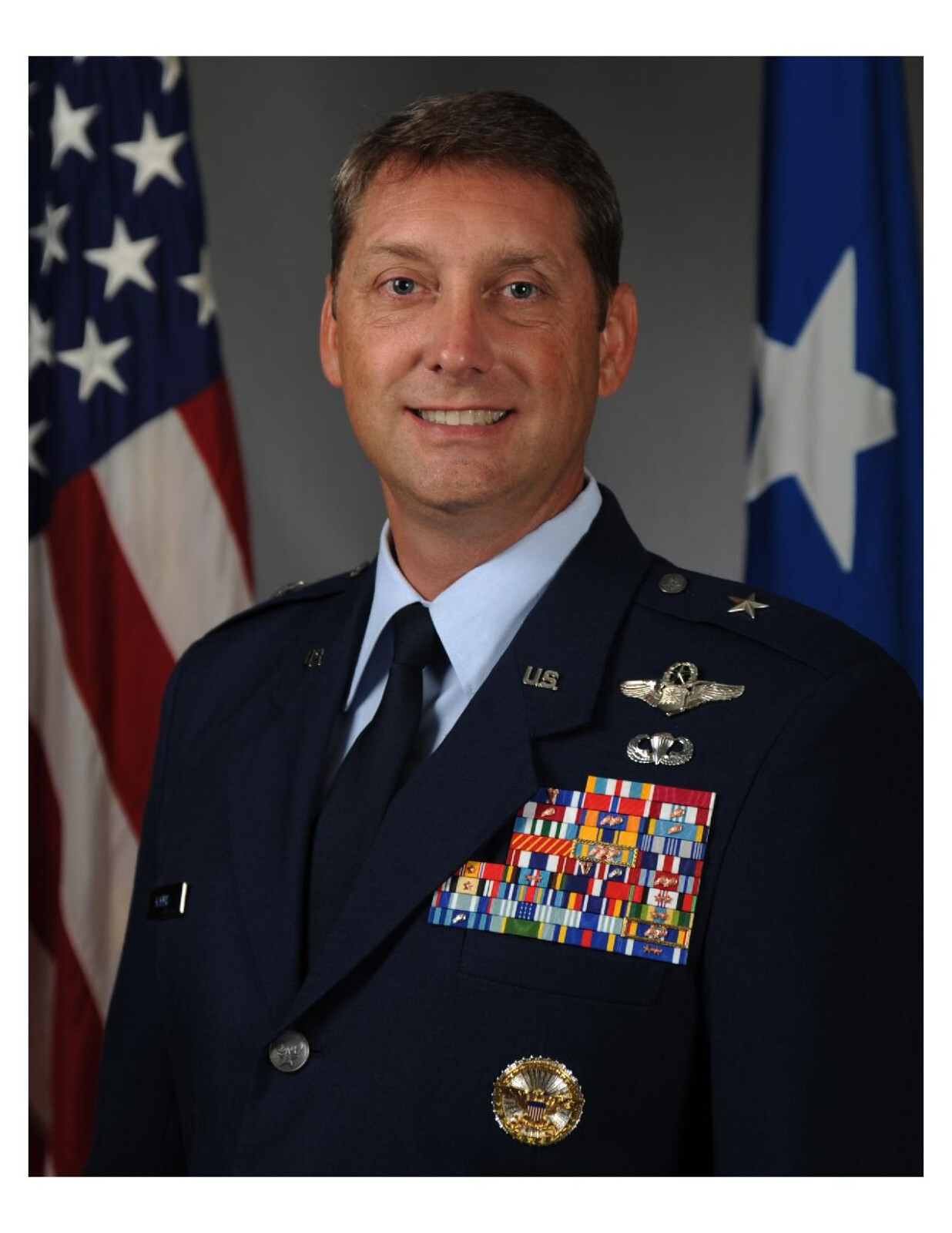 Unites States Air Force General David A. Harris, Jr. 8x10 Photo #2 On 8.5" x 11"