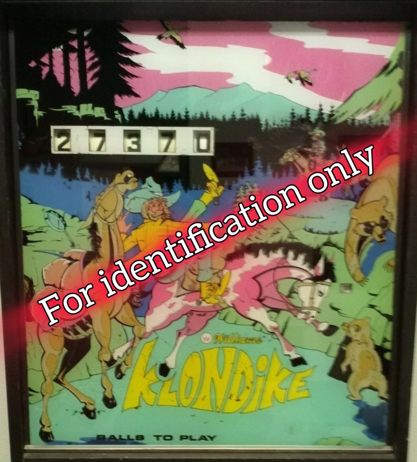 1971 Williams Klondike Pinball Machine Rubber Ring Kit