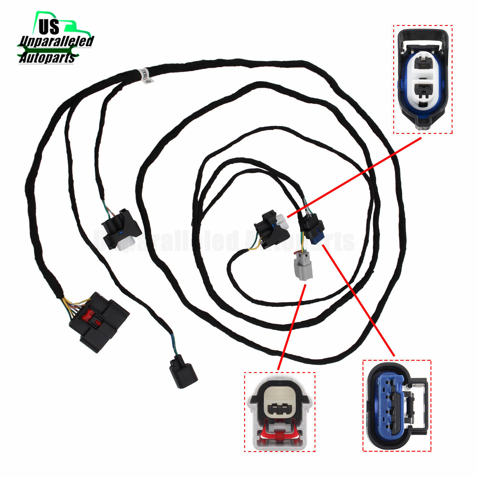 Fog Light Headlight Wiring Harness Fits 2013-16 Ford Fusion 1.5L 1.6L 2.0L 2.5L