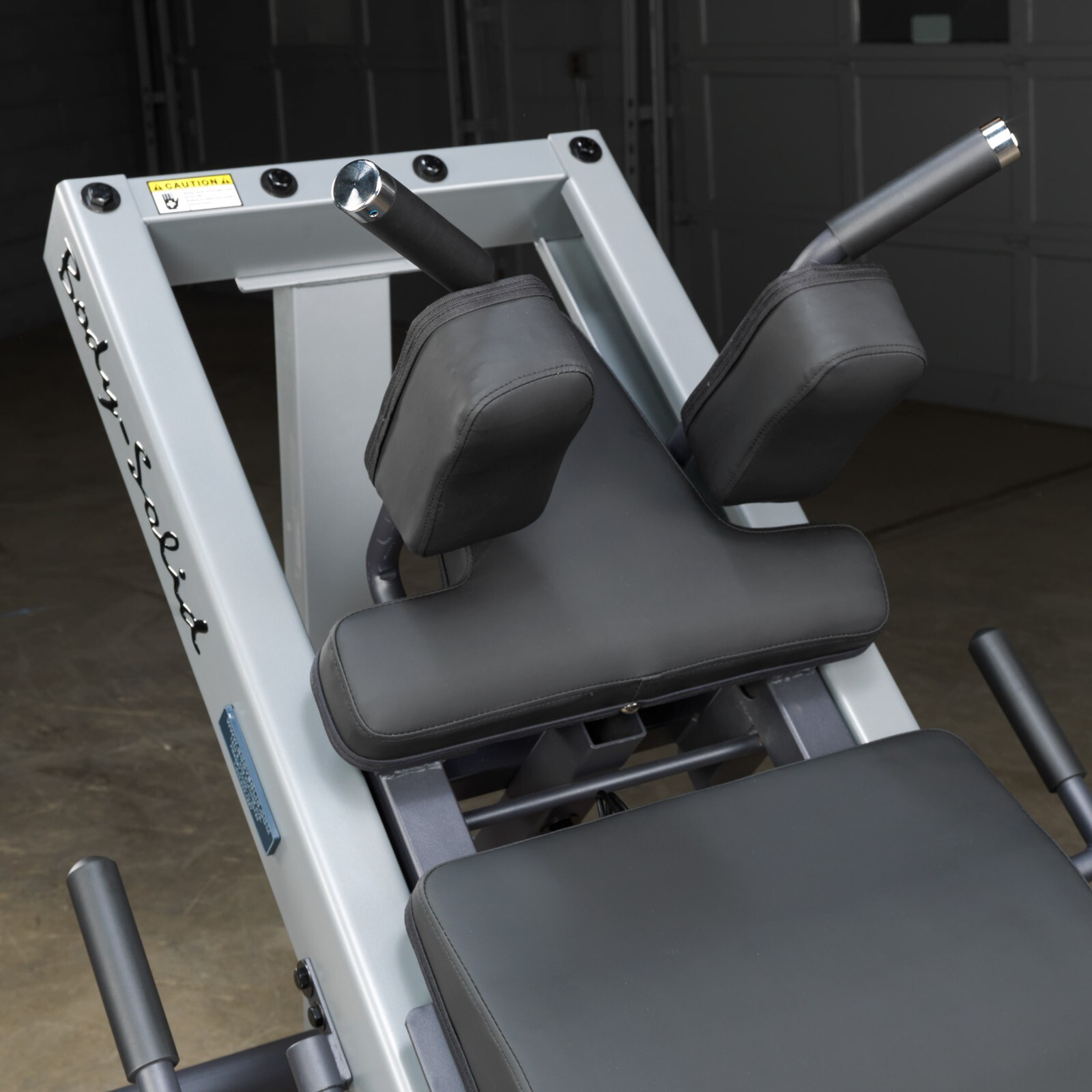Leg Press Hack Squat Machine GLPH1100 BODY SOLID Gym Equipment BLACK FRAME
