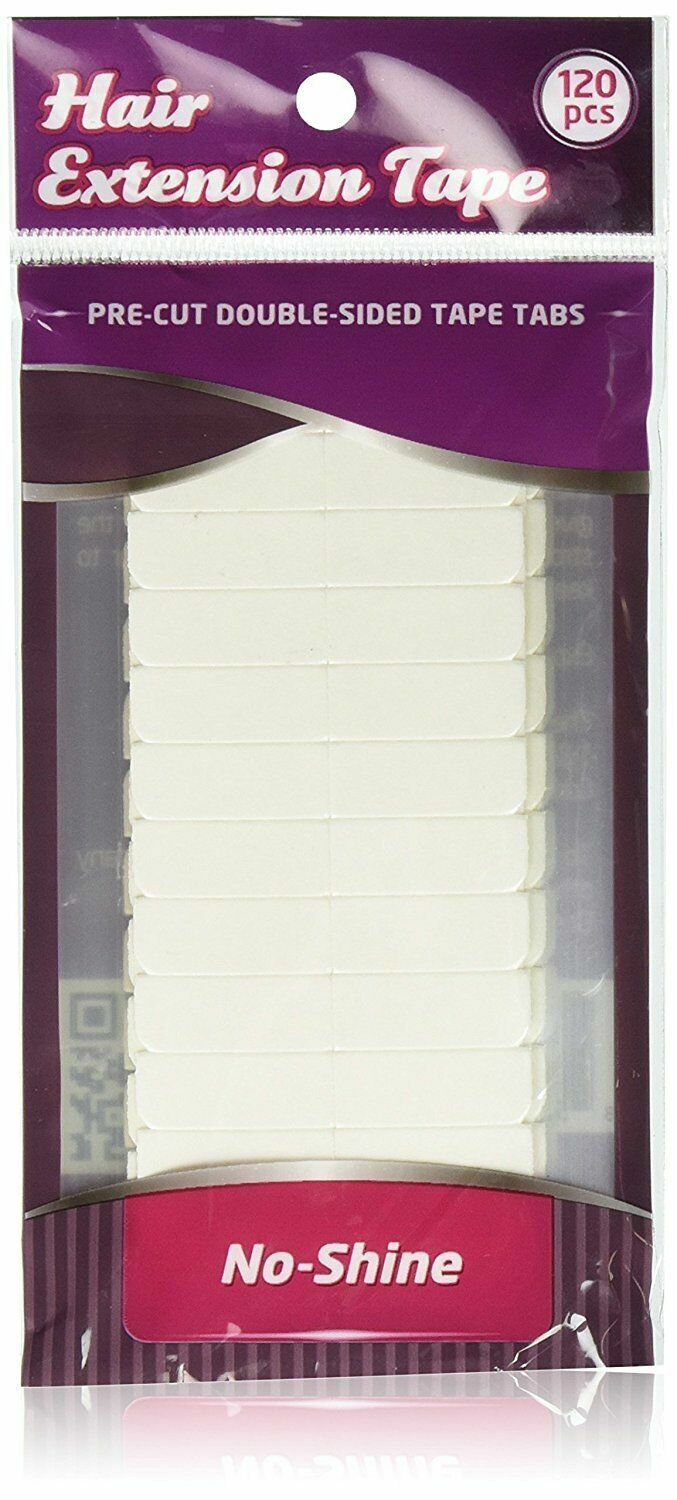 Hair Extension lace Tape 120 Piece Double Sided Hold Seamless Refill Tabs