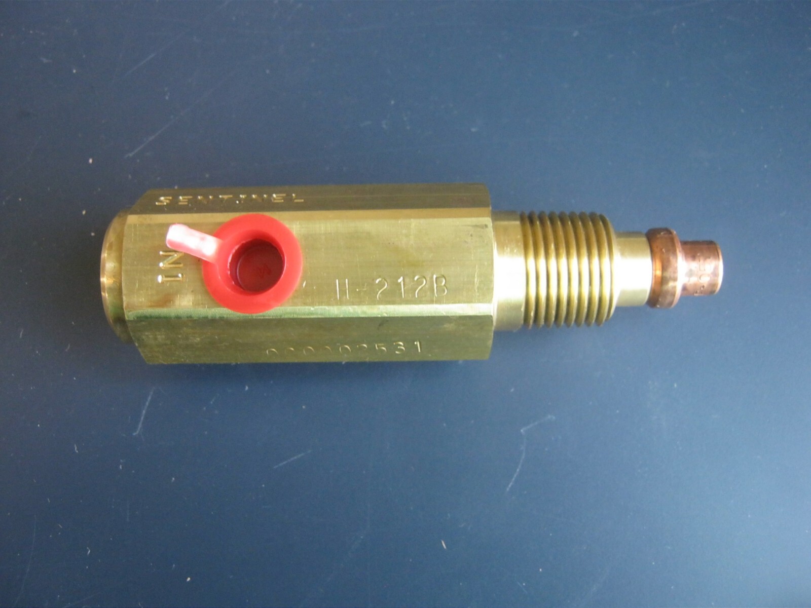 NEW Parker Racor H-212B Heat Sensor Brass Endcap Sentinel Diesel Engine