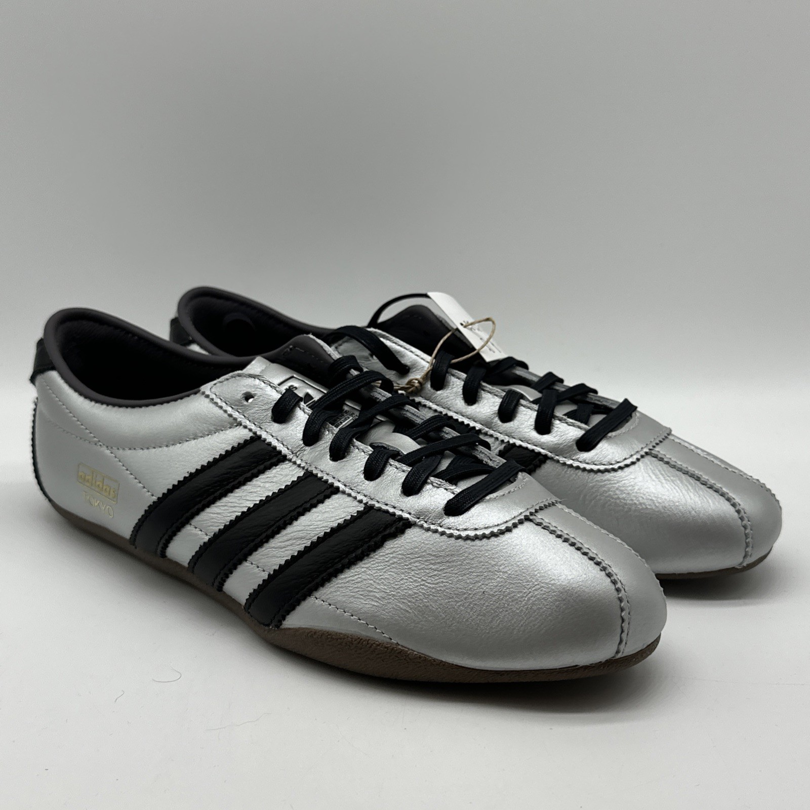 Adidas Originals Tokyo Silver Metallic Decon Women's 9.5 Core Black Gum JQ3024
