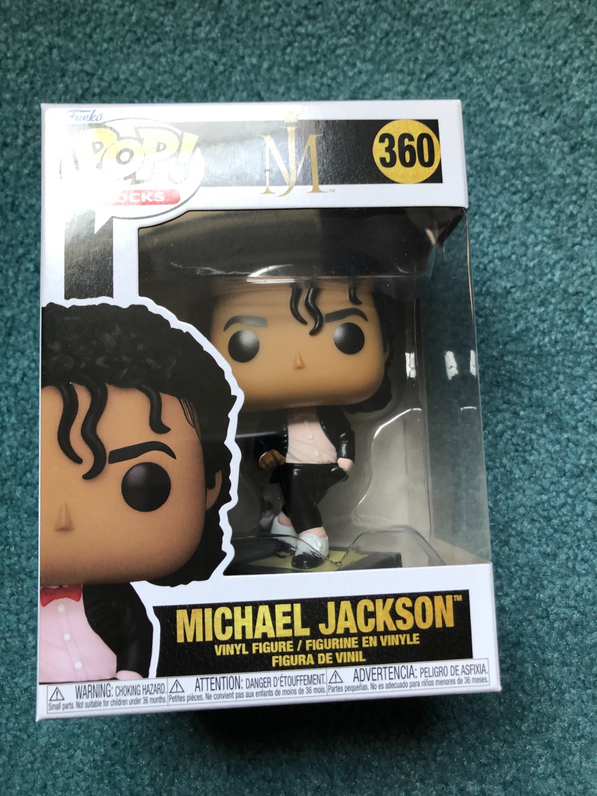 Funko Pop! Vinyl: Michael Jackson - Michael Jackson #360